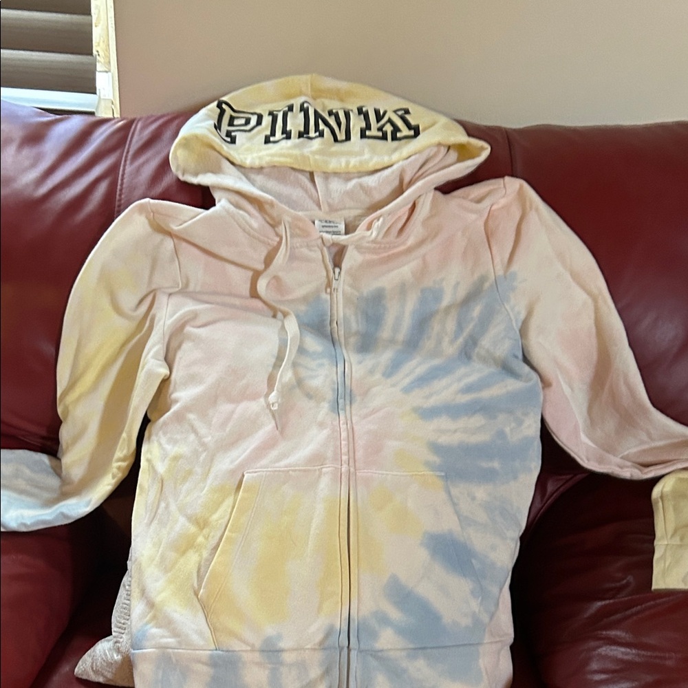 Victoria's Secret Pink Tie-Dye Hoodie